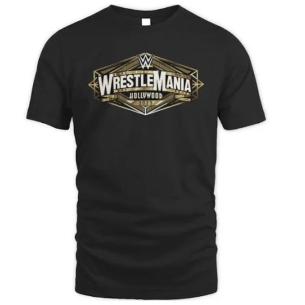 WWE WrestleMania 2023 Hollywood Men's t-shirt size 2XL